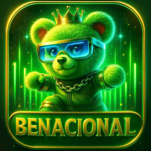 Imagem promocional da BENACIONAL mostrando a plataforma e suas vantagens