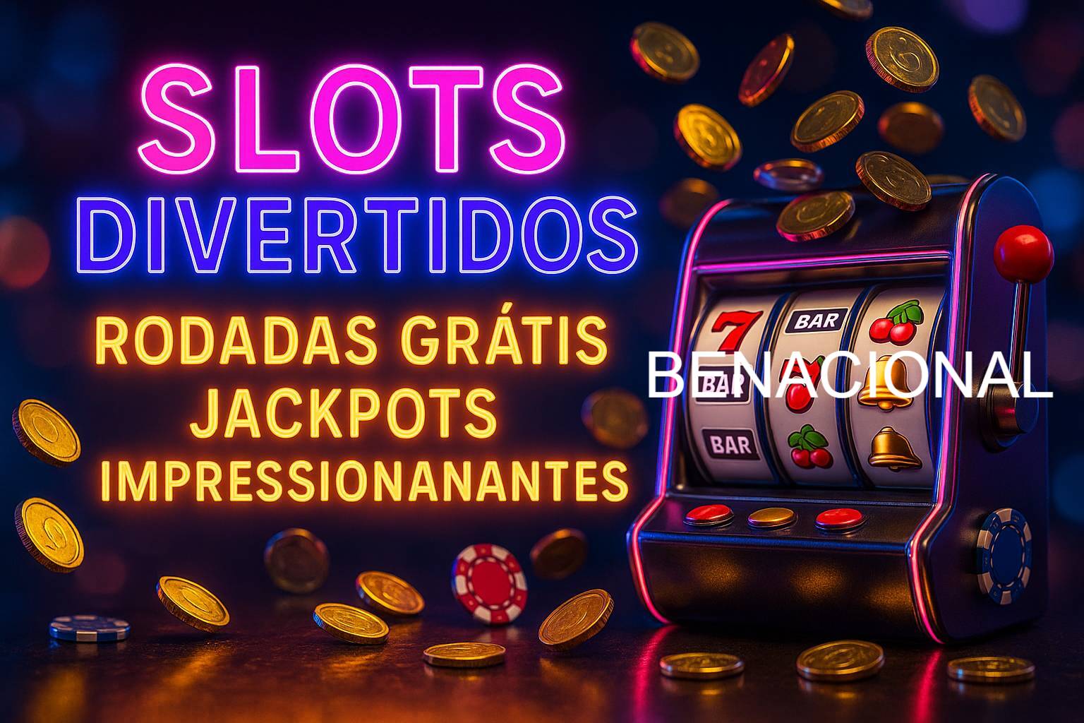 Diversos jogos de caça-níqueis